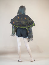 Load image into Gallery viewer, Peacock Eye Scarf in Brown JK0038 020003 03