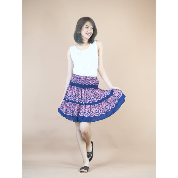 Princess Mandala Mini Skirt in Purple SK0090 020030 05