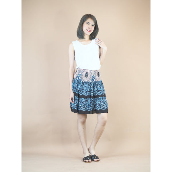 Princess Mandala Mini Skirt in White SK0090 020030 06