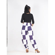 Load image into Gallery viewer, Patchwork Unisex Harem Pants in White PP0004 028000 04