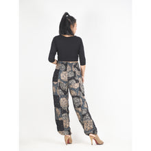 Load image into Gallery viewer, Patchwork Unisex Harem Pants in Black PP0004 028000 10