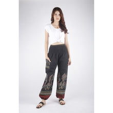 Load image into Gallery viewer, Colorful Mat Mee Unisex Cotton Harem pants in Black PP0004 010088 01