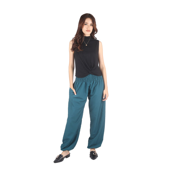 Solid Color Women's Harem Pants in Green PP0004 130000 08