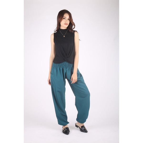 Solid Color Women's Harem Pants in Green PP0004 130000 08