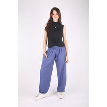 Load image into Gallery viewer, Solid Color Women&#39;s Harem Pants in Indigo PP0004 130000 09