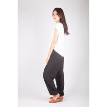 Load image into Gallery viewer, Solid Color Women&#39;s Harem Pants in Black PP0004 130000 10