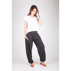 Solid Color Women's Harem Pants in Black PP0004 130000 10