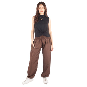 Solid Color Women's Harem Pants in Brown PP0004 130000 16