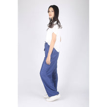 Load image into Gallery viewer, Solid Color Unisex Drawstring Wide Leg Pants in Royal Blue PP0216 020000 02