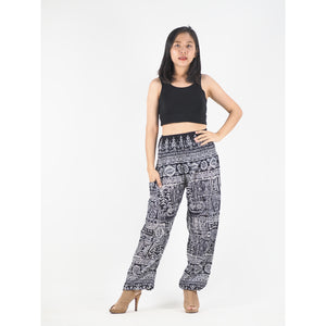 Urban Print 1 women's harem pants in Black PP0004 020001 01