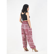 Load image into Gallery viewer, Urban Print 1 women harem pants in Red PP0004 020001 06