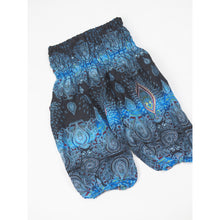 Load image into Gallery viewer, Paisley Buddha Unisex Kid Harem Pants in Blue PP0004 020002 05