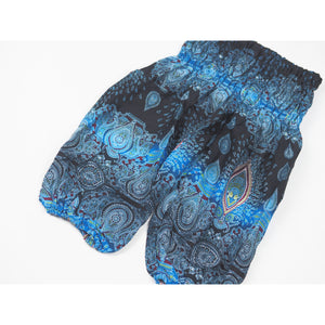 Paisley Buddha Unisex Kid Harem Pants in Blue PP0004 020002 05