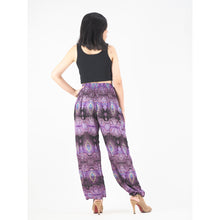 Load image into Gallery viewer, Paisley Buddha 2 women harem pants in purple PP0004 020002 06