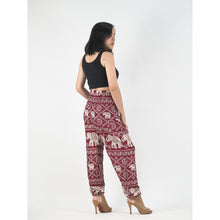 Load image into Gallery viewer, Imperial Elephant 5 women harem pants in Red PP0004 020005 04