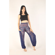 Load image into Gallery viewer, Peacock 7 men/women harem pants in Navy Blue PP0004 020007 05