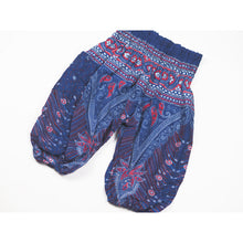 Load image into Gallery viewer, Peacock Unisex Kid Haram Pants in Navy Blue PP0004 020007 05