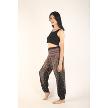 Load image into Gallery viewer, Peacock 7 Men/Women&#39;s Harem Pants in Balck White PP0004 020007 06