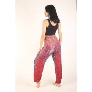 Peacock 8 women harem pants in Dark red PP0004 020008 02