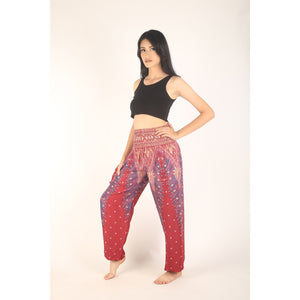 Peacock 8 women harem pants in Dark red PP0004 020008 02