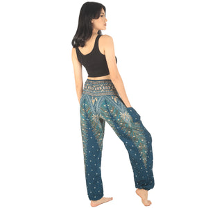 Peacock 8 men/women harem pants in Dark green PP0004 020008 03