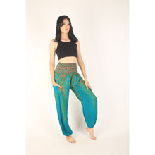 Load image into Gallery viewer, Peacock women harem pants in Bright green PP0004 020008 04
