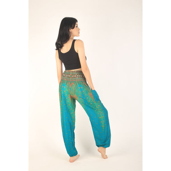 Peacock women harem pants in Bright green PP0004 020008 04