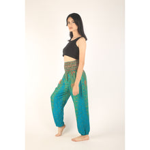 Load image into Gallery viewer, Peacock women harem pants in Bright green PP0004 020008 04