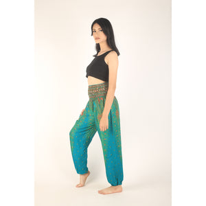 Peacock women harem pants in Bright green PP0004 020008 04