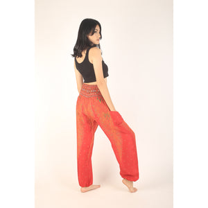 Peacock 8 women harem pants in Red PP0004 020008 05