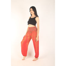 Load image into Gallery viewer, Peacock 8 women harem pants in Red PP0004 020008 05