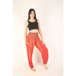 Peacock 8 women harem pants in Red PP0004 020008 05