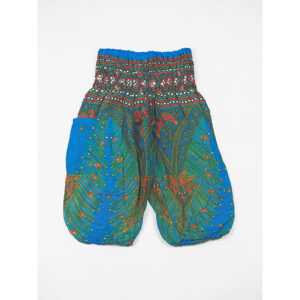 Peacock Unisex Kid Harem Pants in Blue PP0004 020008 06