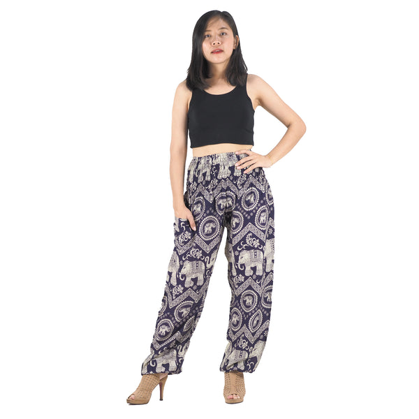 Buddha Elephant 9 women harem pants in Purple PP0004 020009 03