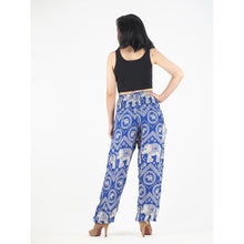 Load image into Gallery viewer, Buddha Elephant 9 men/women harem pants in Bright Blue PP0004 020009 07