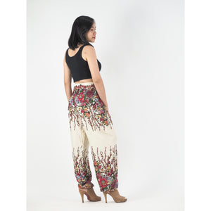 Floral Royal 10 women harem pants in Cream PP0004 020010 09