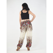 Load image into Gallery viewer, Floral Royal 10 women harem pants in Cream PP0004 020010 09