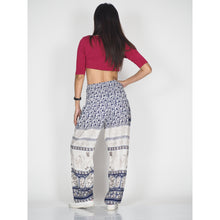 Load image into Gallery viewer, Cute elephant 11 women harem pants in Navy PP0004 020011 04