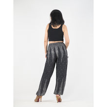 Load image into Gallery viewer, Peacock Feather Dream 15 women harem pants in Black PP0004 020015 09