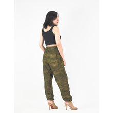 Load image into Gallery viewer, Paisley Mistery 16 women harem pants in Green PP0004 020016 03