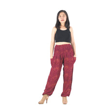Load image into Gallery viewer, Paisley Mistery 16 women harem pants in Red PP0004 020016 06