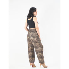 Load image into Gallery viewer, Paisley Mistery 16 Men/Women&#39;s harem pants in Black Gold PP0004 020016 10
