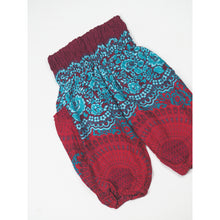 Load image into Gallery viewer, Princess Mandala Unisex Kid Harem Pants in Red PP0004 020030 01