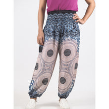Load image into Gallery viewer, Princess Mandala Unisex Kid Harem Pants in White PP0004 020030 06