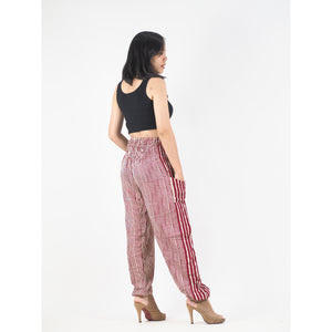 Zebra Stripe 41 women harem pants in Red PP0004 020041 03