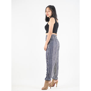 Zebra Stripe 41 women harem pants in Navy PP0004 020041 05