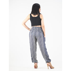 Zebra Stripe 41 women harem pants in Navy PP0004 020041 05