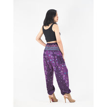 Load image into Gallery viewer, Peacock Heaven 58 women harem pants in Purple PP0004 020058 04