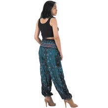Load image into Gallery viewer, Peacock Heaven 58 women harem pants in Green PP0004 020058 05