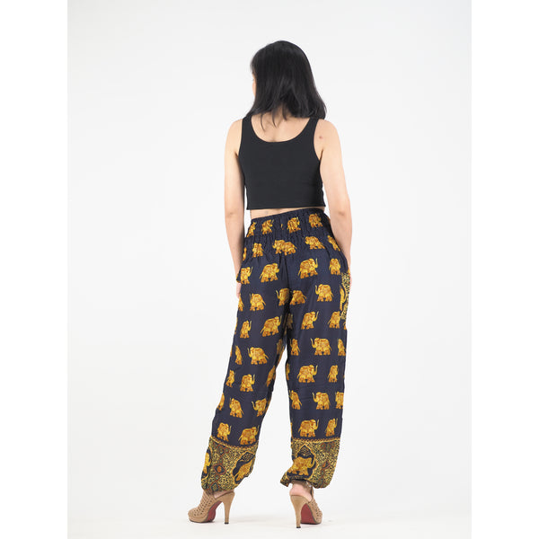 King elephant womens harem pants in Navy PP0004 020059 01